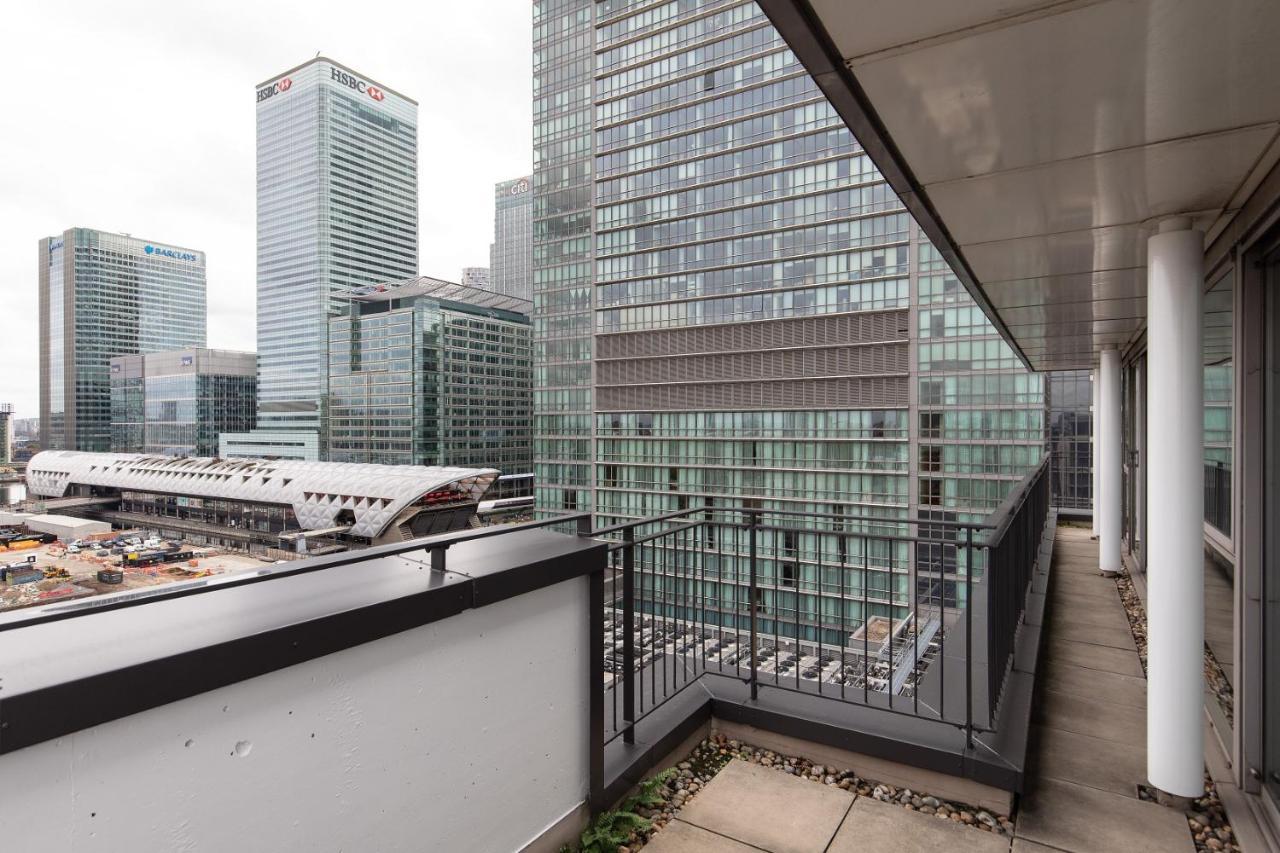 The Canary Wharf Secret - Glamorous 3Bdr Flat With Terrace And Parking Apartamento Londres Exterior foto