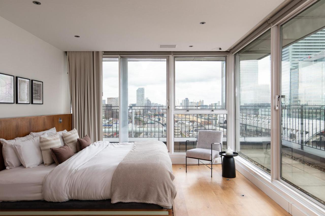 The Canary Wharf Secret - Glamorous 3Bdr Flat With Terrace And Parking Apartamento Londres Exterior foto